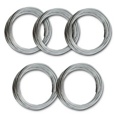 MaDaKkuMi 串珠工藝DIY手作材料鐵絲 2.5mm, 單一顏色, 5個