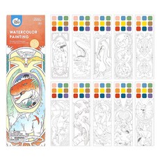 Joan Miro 水彩塗色遊戲, 1個, 恐龍冒險