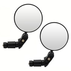 ACEPEED 自行車後照鏡 把手塞式 C106, 2個, 黑色