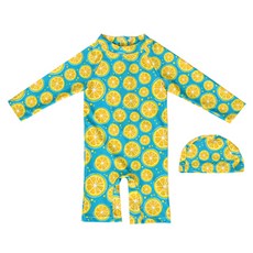 aquatica 幼兒連身防磨衣 + 帽子套組 AQABS401