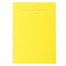 PAPERIAN 閱讀日誌 Slim Book Lovers 典藏筆記本, 陽光黃, 1個