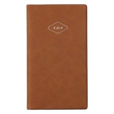 PAPERIAN 2025年編輯每週計畫表S, 1個, 駱駝棕色