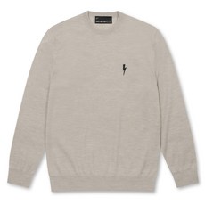 닐바렛 남성용 슬림 베이직 볼트 롱슬리브 니트 NHWAA23001