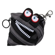 집잇 와일드링스 미니파우치 키링, 블랙, 1개