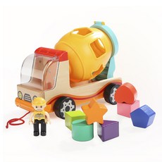 TOPBRIGHT 特寶兒 形狀遊戲積木卡車, 1個, 參考詳細說明