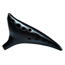 OWYGYU 樂器 陶笛, 1個, 單一商品, 黑色
