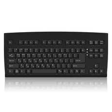 큐센 ABS 풀윤활 가스켓 유무선 기계식 키보드, 블랙, QSENN SEM-DT35 89, 하이무 바다소금