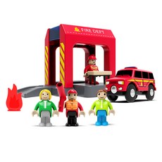 Mykafort 消防局遊戲 8件組, 混合顏色