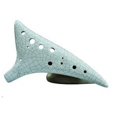 OYGYU 樂器 陶笛, 1個, 單一商品, 亮白