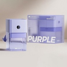 ENMy 恩米 그래다다 簡約削鉛筆機, 紫色, 2個