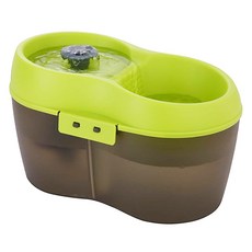 dog h2o 寵物口腔護理自動飲水機 2L, 主機+濾心, 1個, 綠色