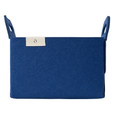 LitenKulor 毛氈收納籃, 1個, 藍色