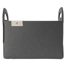 LitenKulor 毛氈收納籃, 1個, 灰色