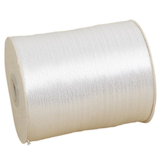 Second Best 大容量細繩包裝緞帶 0.6cm, 1個, 500m, 白色