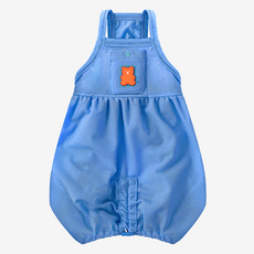 퍼피갤러리 반려동물 젤리베어 블루머 + 에어매쉬 패드 2p 세트, 로얄블루, 1세트