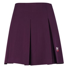 럭스골프 여성용 요크 주름 큐롯 스커트 YD4A109W