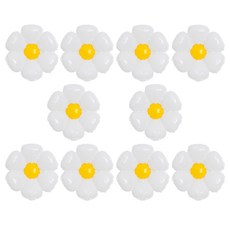 조이파티 데이지풍선 미니, 화이트, 10개