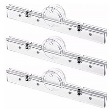 冰箱玄關A4磁吸便條夾, 透明, 3個