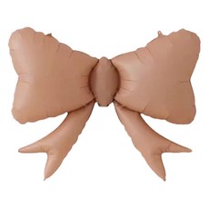 WOW PARTY KOREA 馬卡龍緞帶氣球, 5個, 焦糖色