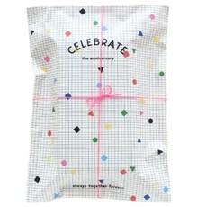 기념일 기프트백 M, 혼합색상, 10개