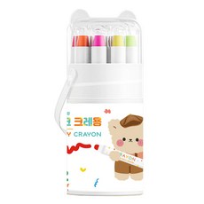 TUCO.B 絲綢蠟筆色鉛筆, 1個, 12色