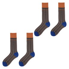 Hotdaysome 高爾夫中筒襪 2雙組, F, 1套