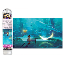 小小房子 便攜式成人迷你名畫風景拼圖 234, 設計2, 1個, 234件