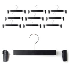 科迪斯 特大寬版防滑褲架, 10個, 黑色