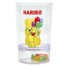 하리보 골드베어 투명컵, 옐로우, 1개, 200ml