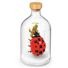 瓶中昆蟲海洋系列拼圖積木, 200件, 款式4, 1個