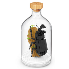 Lina Blue 瓶中昆蟲海洋系列拼圖積木, 200件, 款式1, 1個