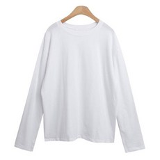 린다샵 여성용 세잘루 베이직 무지 루즈핏 긴팔 티셔츠 cpt15762k48