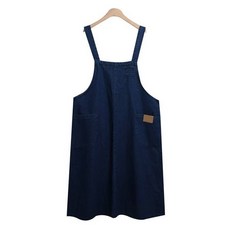 린다샵 아라카 오버핏 데님 멜빵 롱 원피스 cpops10090k48