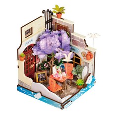 Rolife Robotime DIY 微縮海洋餐廳拼圖 DS039, 混合色, 68件