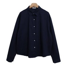 Lindashop 女款德吉羅休閒寬鬆箱型襯衫 cpnb3086k48