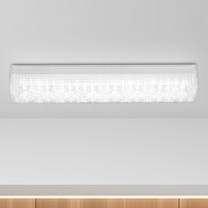 Mellibing LED無閃爍高亮度冰晶浴室燈 20W, 白光