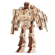 沉浸於童心世界的DIY機器人3D拼圖 設計7, 混合顏色, 1個