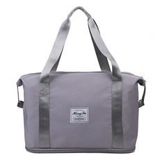 Maket Gamseong 便攜大容量輕量旅行袋, 灰色, 1個