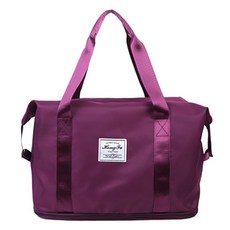 Maket Gamseong 便攜大容量輕量旅行袋, 酒紅色, 1個