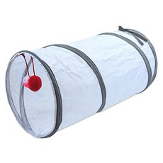 Daysoy 貓咪基本款可折疊隧道, 1個, 圓形S