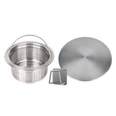 全覆蓋邊緣排水蓋 + 全不鏽鋼邊緣濾網 + 不鏽鋼掛勾組, 1套