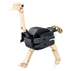 迷你小屋 動物立體拼圖 鳥類13, 105件, 混合顏色, 1個