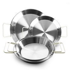 The Nine IH電磁爐不鏽鋼西班牙海鮮飯鍋 20cm x 2入 + 26cm x 2入 套組, 2套