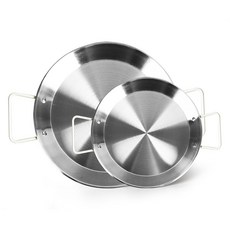 The Nine 電磁爐 IH 不鏽鋼西班牙海鮮飯鍋 20cm + 28cm 套組, 1套