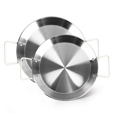 The Nine 電磁爐IH不鏽鋼西班牙海鮮飯鍋 26cm + 28cm 套組, 1套