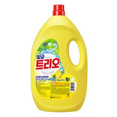 Trio 蔬果碗盤洗碗精, 3kg, 1桶