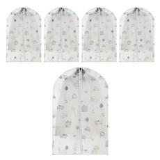 Phineas 加厚西裝正裝衣物防塵套 D型, 1入, 5個