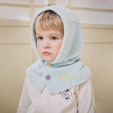 mollimelli New Kids On 兒童款 New柔軟圈圈紗針織巴拉克拉瓦帽