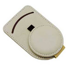 나만의차 썬바이저 선글라스 클립 카드 홀더 타입1, 아이보리, 1개