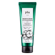 plu 身體去角質霜 Cotton Blossom, 200g, 1條